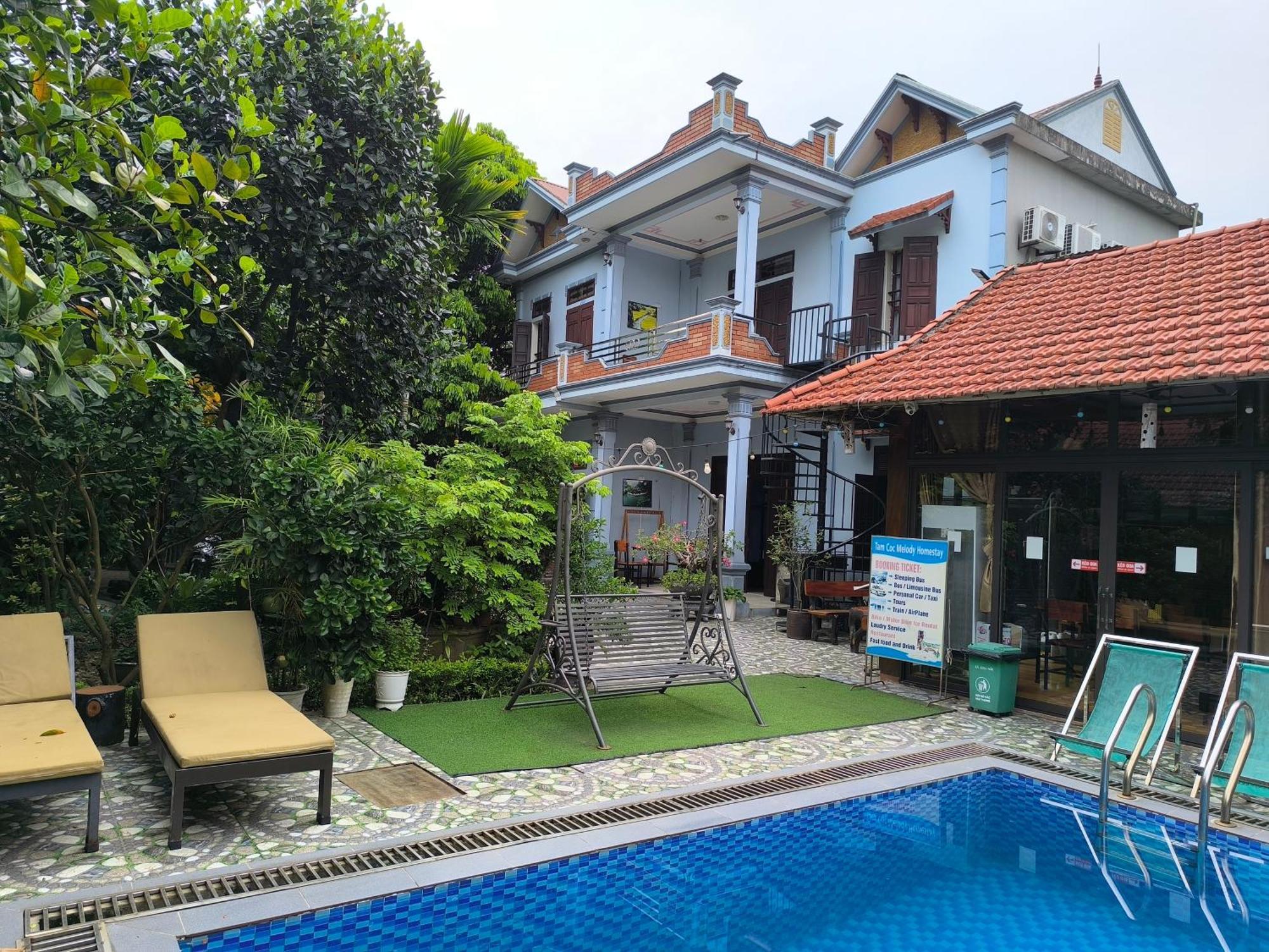 Tam Coc Melody Homestay نينه بينه الغرفة الصورة