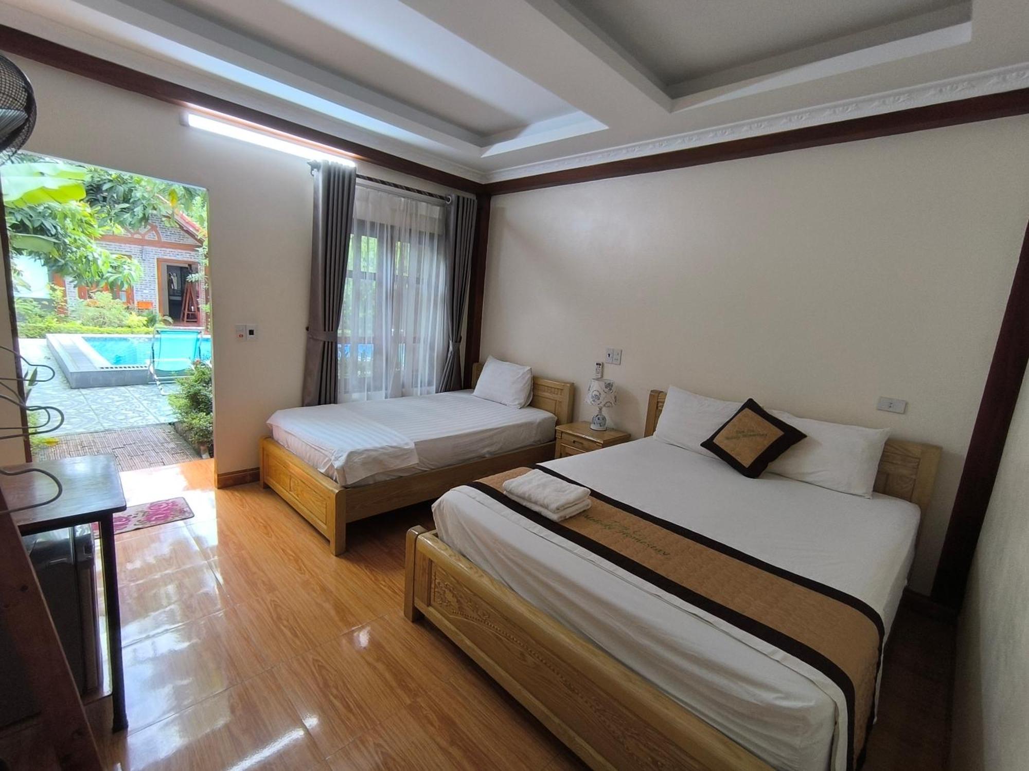 Tam Coc Melody Homestay نينه بينه الغرفة الصورة
